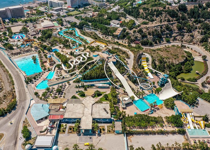 Faliraki Water Park in Rhodes